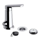 Grifería de bidet FV aromo mocomando 0189/D8-CR