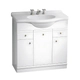 Mueble vanitory Ferrum 80 cm limoges sin mesada blanco LIM-MB-001-BL