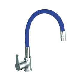 Grifería Gourmet Piazza Emblem Azul Flexible