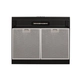 Campana de cocina negra ECOCLIMA 600 con motor y visera Boreas 15177N