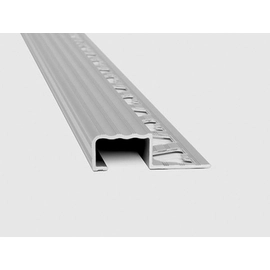 Protector escalon Atrim Aluminio 12,5x20mm 2,5 mts anodizado mate