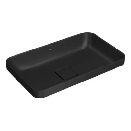 Bacha Deca Sobremesada Slim 50x30 Negro mate L.23050.94