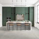 Porcelanato Vite 80x80 beton light grey grip 1º