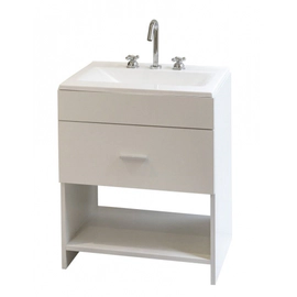 Mueble de Baño Misiones Paris Blanco MU1033 sin mesada