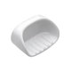 Jabonera Ferrum fix chica blanca AFX-JB-020-BL