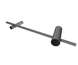 Accesorio Andez Toallero Barral Corto Thrix Cromo (202.30)