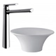 Griferia de baño Completa Fv Aromo + Espejo Movil