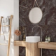 Porcelanato Tendenza 60x120 Noir 1º