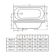 Hidromasaje Ferrum 150x70x40 atuel 15 Compacto 6 jets H-ATU-15-06-C-D
