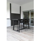 Porcelanato Ilva 20x120 Smoke Wood polar natural cal 2º