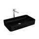 Bacha de lavatorio Ferrum country baja negra CTY-BH-162-NS