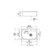 Bachas Cocina Johnson Simple 71x48.2x21 Luxor SI71AD