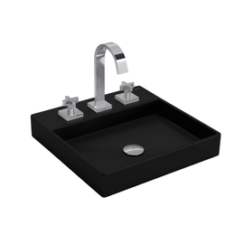 Bacha Deca de Apoyo Negra Mate 3AG. L129.94