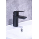 Griferia de lavatorio Ultragrif Logan Monoc bajo black UGB1013B01