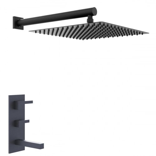 Griferia de ducha Monoc con transf Hidromet One block 3503 n