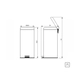 Cesto Linea Brasil 30lts Tramontina 94538/130