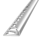 Guardacanto arco cromo brillante 6 mm x 10 mm x 2,5 m Atrim