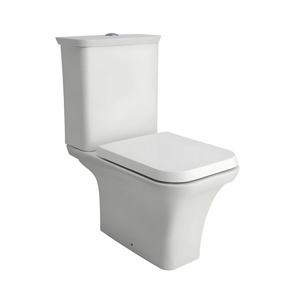 Inodoro largo Ferrum milena s/tapa (no incluye depósito) MIL-IN-004-BL