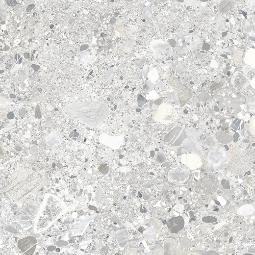 Porcelanato Cerro Negro 64x122 Terrazo gris nat rectif cal 1º