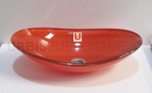 Bacha Urbis Oval vidrio D47x31 Naranja BV-OV47-NA