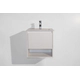 Vanitory mueble Campi Tango sin mesada aereo blanco 50 cm TA50B