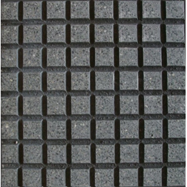 Baldoson Lanik 40x40 Adoq. recto chico negro pulido 8201