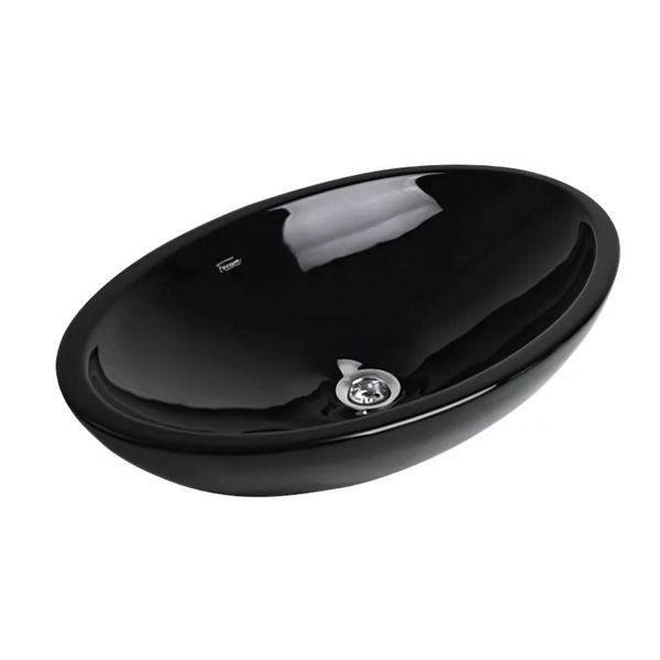 Bacha de baño Ferrum citera negra LWZF CTR-BH-026-NE