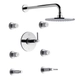 Kit grifería spa FV para bañera y ducha 0626/88-CR