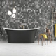 Revestimiento Euro 30X40 Simil Piedra Bali Ardosia Black (XM2)