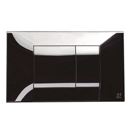 Tapa Ideal suma con 2 teclas cromo 81100