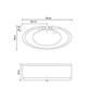 Hidromasaje Versailles Geminis c/ducha 4 j 185x89 bco