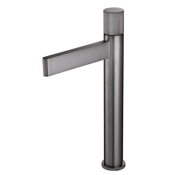 Griferia de lavatorio Ultragrif Onix Alto Monoc grey gun UGL1013GG02