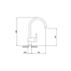 Griferia de Cocina Monoc Mesada Peirano Black Velvet 20-190