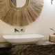 Bacha de baño Ferrum milos slim de apoyo MLS-BH-161-BL