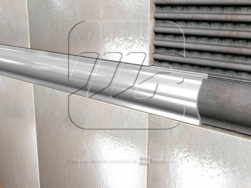 Listel Moldumet Aluminio Anodiz Panza cr mate 9mm A860