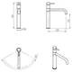 Griferia de cocina Hidromet Vector Monoc cromo 42170CRCR