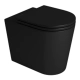 Inodoro corto Deca Link Negro mate LZA-02394-BID