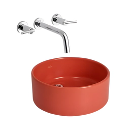 Bacha cilíndrica chica Ferrum Tori Coral l244N-CO//TOR-BH-007-CO