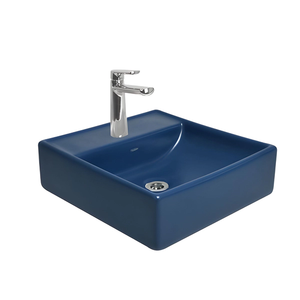 Bacha de baño Ferrum tori cuadra grande fuerza aerea satinado 1ag TOR-BH-009-FS