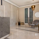 Porcelanato Vite 80x80 Crema Marfil pulido cal 1º