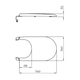 Tapa de bidet Ferrum murano uf blanca MUR-TP-002-BL