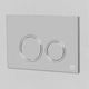 Tecla Ideal ritmo cromo brillante 80030