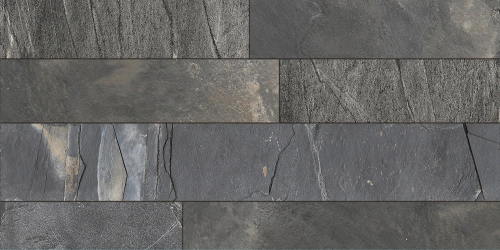 Porcelanato Cerro Negro 60x120 Rodas grafito rectificado