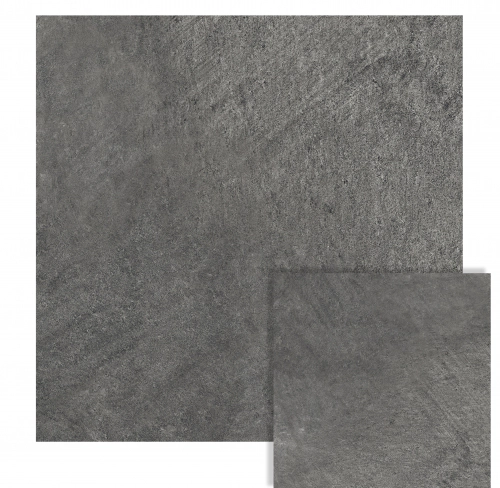 Porcelanato Vite 80x80 Materia Black Pulido