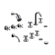 Combo De Griferías Para Baño Fv Newport Plus 0900.03/b2p