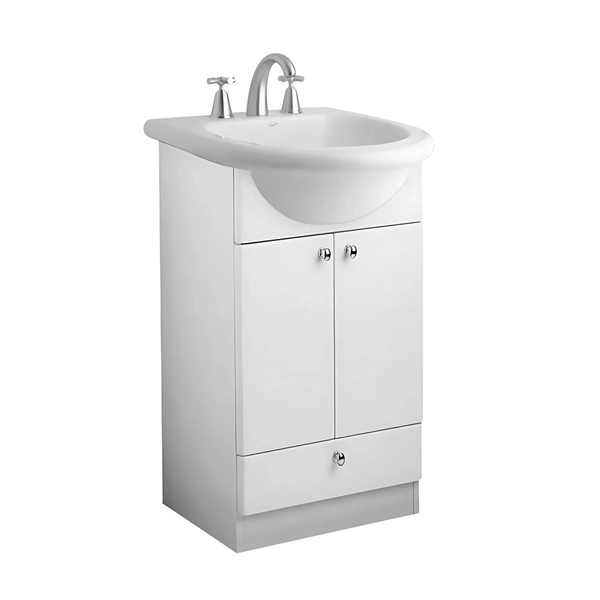 Mueble vanitory Ferrum 50 cm avigon sin mesada AVI-MB-006-BL
