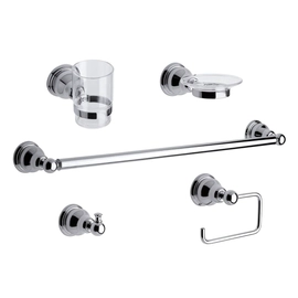 Kit accesorios para baño FV denisse 0179.05/64-CR