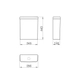 Deposito Ferrum Temple dual touchless 4,5L DBW4T TEM-DP-010-BL
