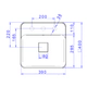 Bacha Deca Slim 40x40x13,5 1 ag bca L.11040.M.17