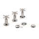 Griferia baño completa Fv Temple Lavatorio Ducha Bidet